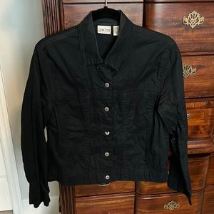 Chico’s 100% cotton jacket